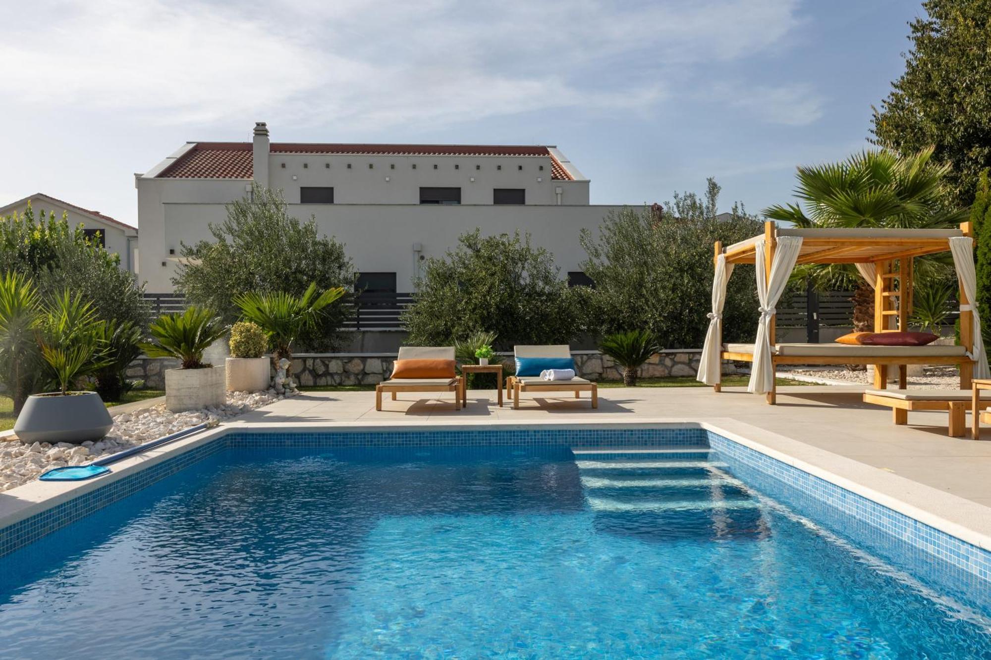 Deluxe Double Room With Sauna And Pool Kastela Bagian luar foto